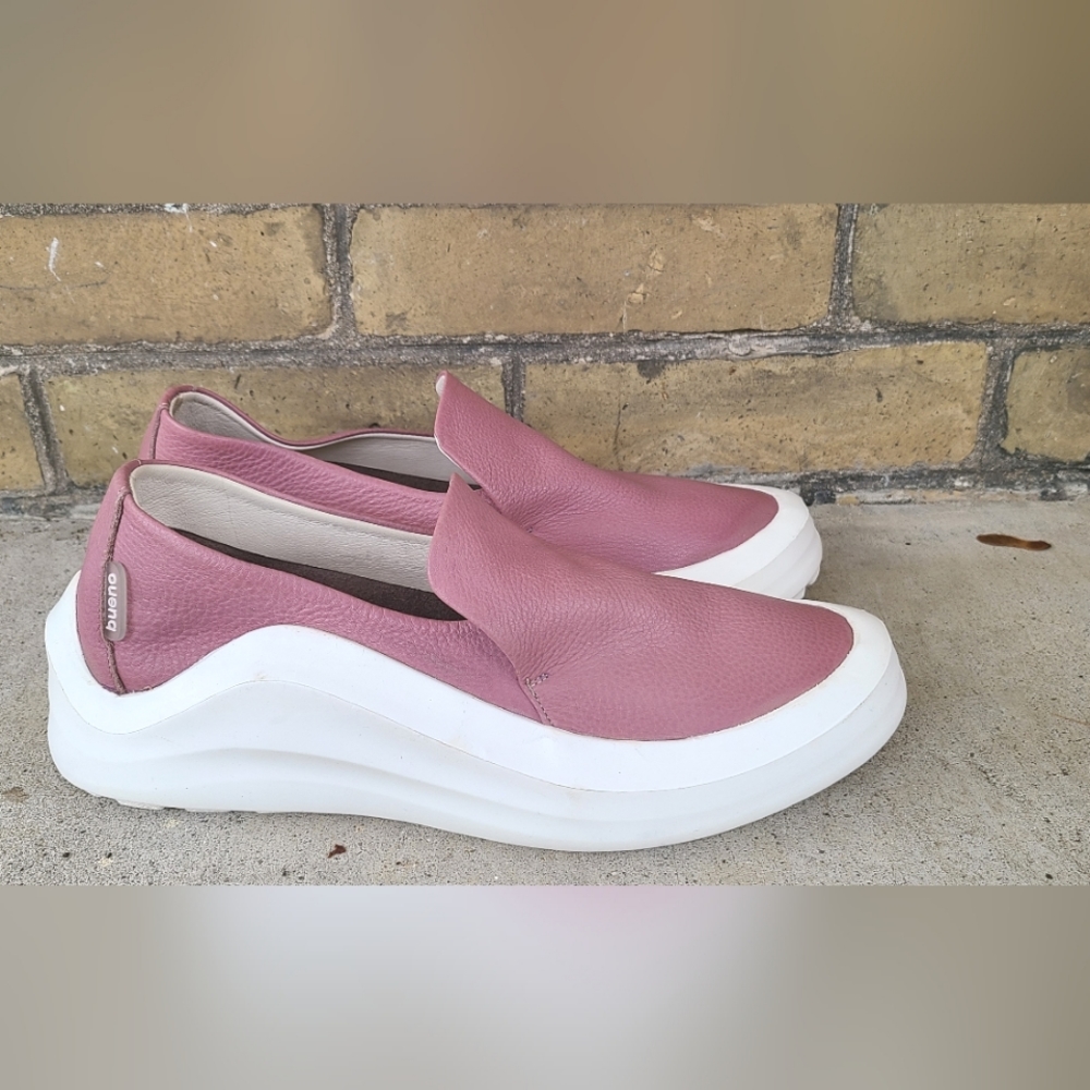 Bueno Leather Slip-ons